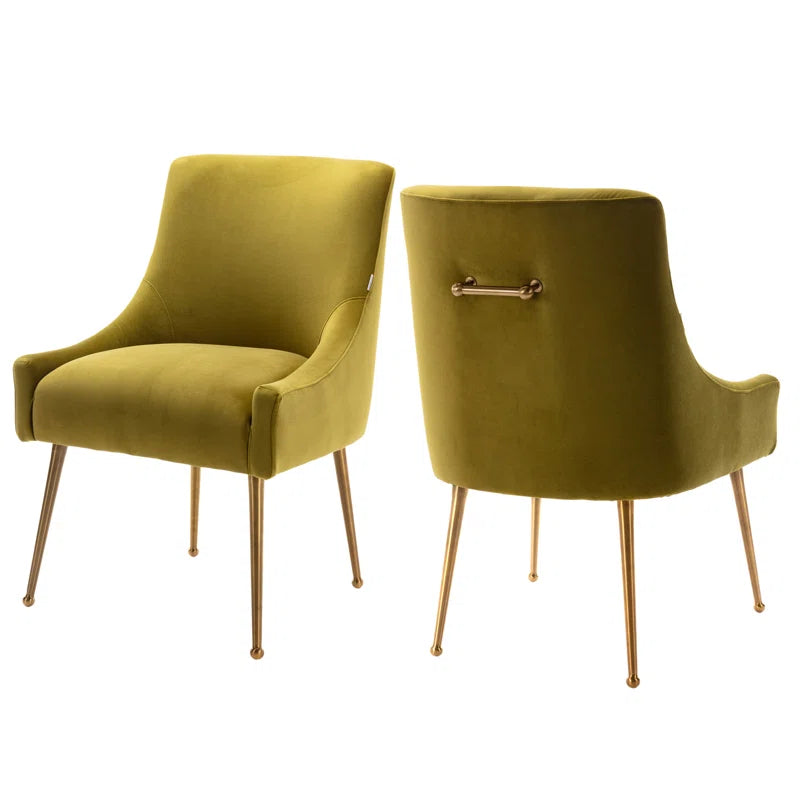 Magallanes 19.69'' H Velvet Upholstered Side Chair