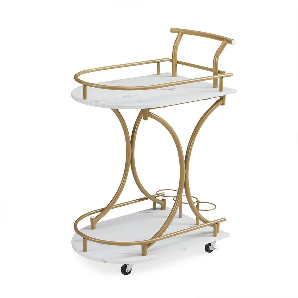 Two-Tier Bar Cart