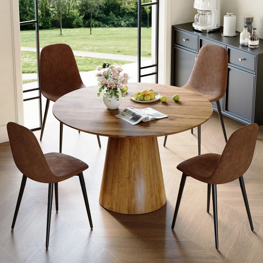 Hujsak Circular 45'' L X 45'' W Dining Set