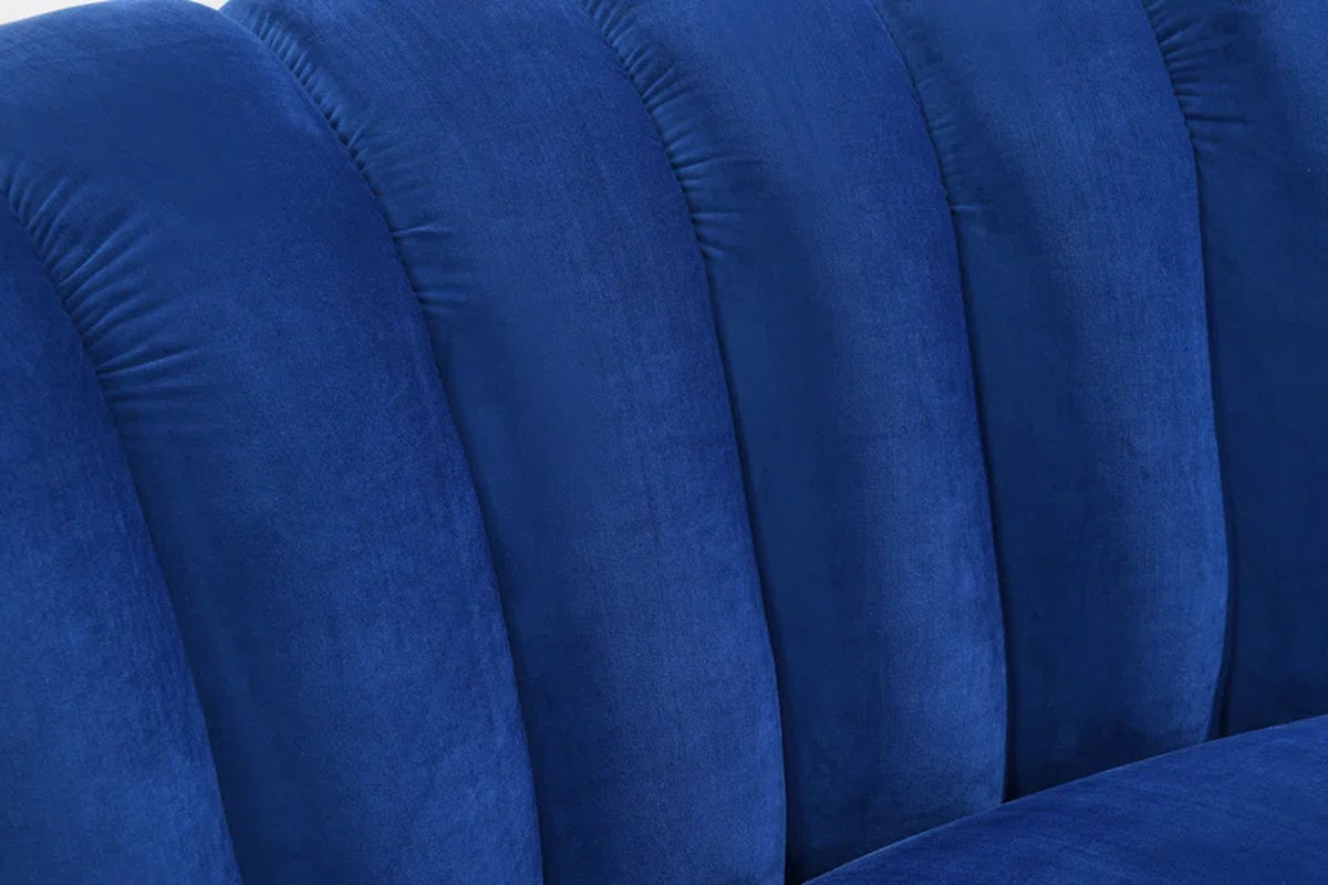 Steubenville 2 - Piece Velvet Sectional