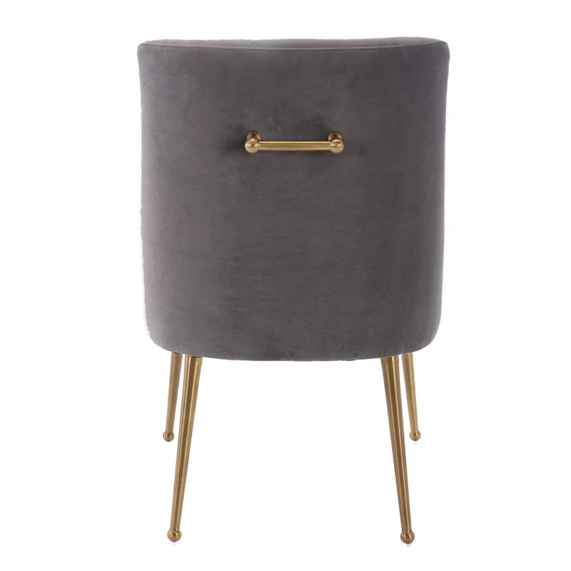 Magallanes 19.69'' H Velvet Upholstered Side Chair