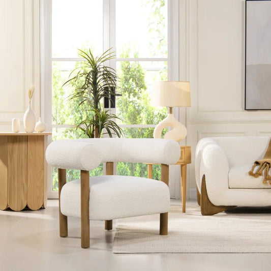 Chule Upholstered Barrel Chair