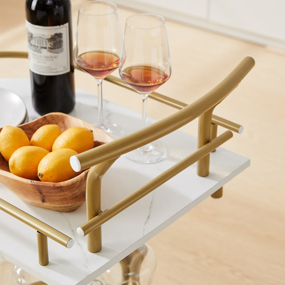 Two-Tier Bar Cart