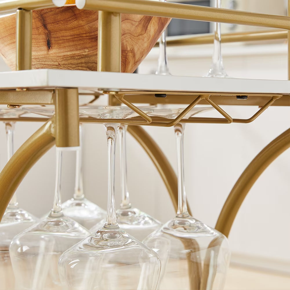 Two-Tier Bar Cart