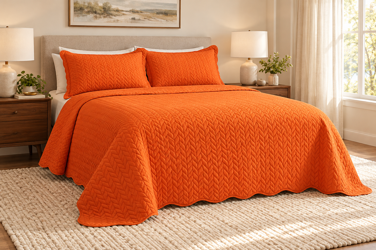 3-Piece Quilted Bedspread Set | Everything Home by Regine