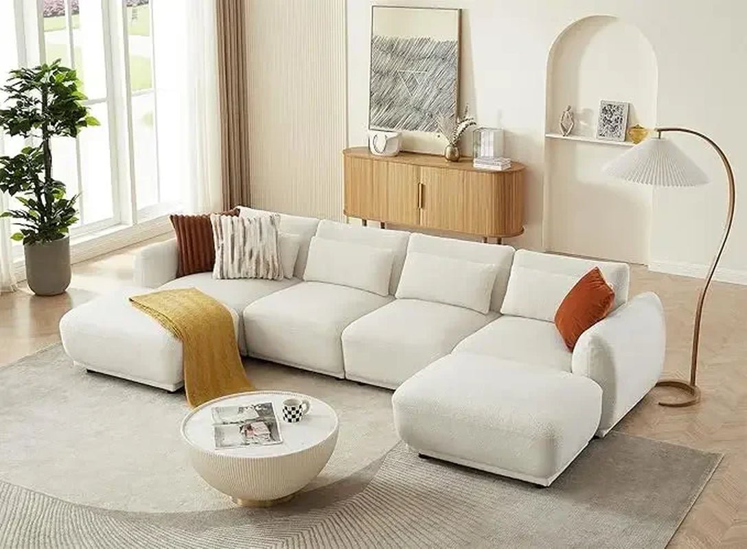 Sectional Sofa Couch,Convertible U Shaped Sectional,Modular Sectional Couches for Living Room,L Shaped Couch,Cloud Couchs